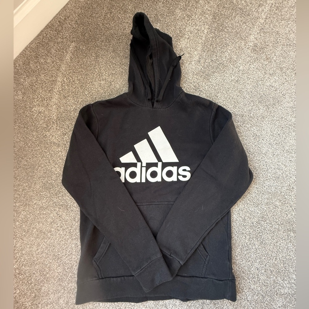 Men’s Black Golf Adidas Hoodie (M)